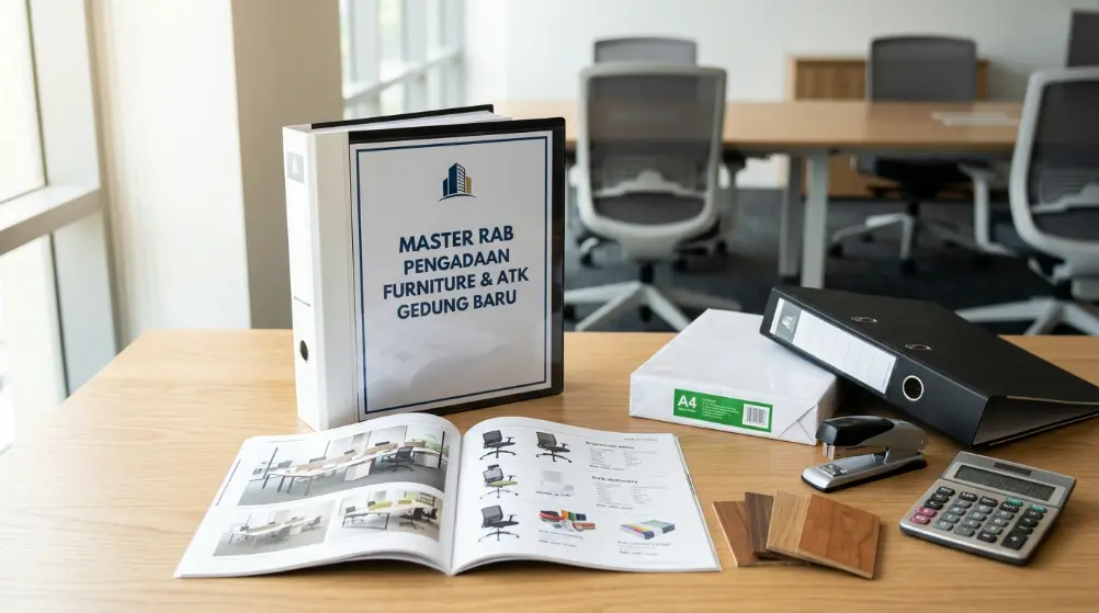 Panduan Membuat RAB Pengadaan ATK dan Furniture Kantor untuk Gedung Baru