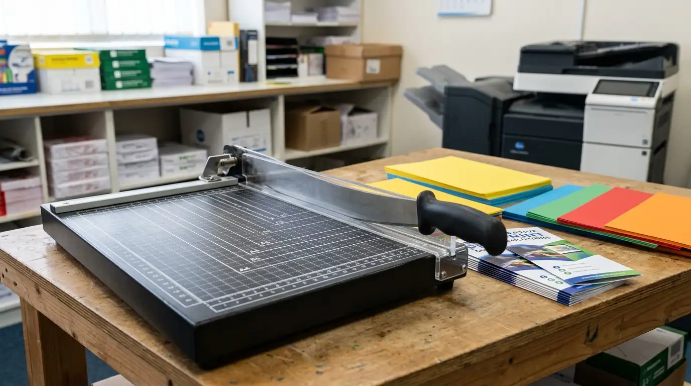Prosedur Aman Mengoperasikan Paper Cutter di Kantor