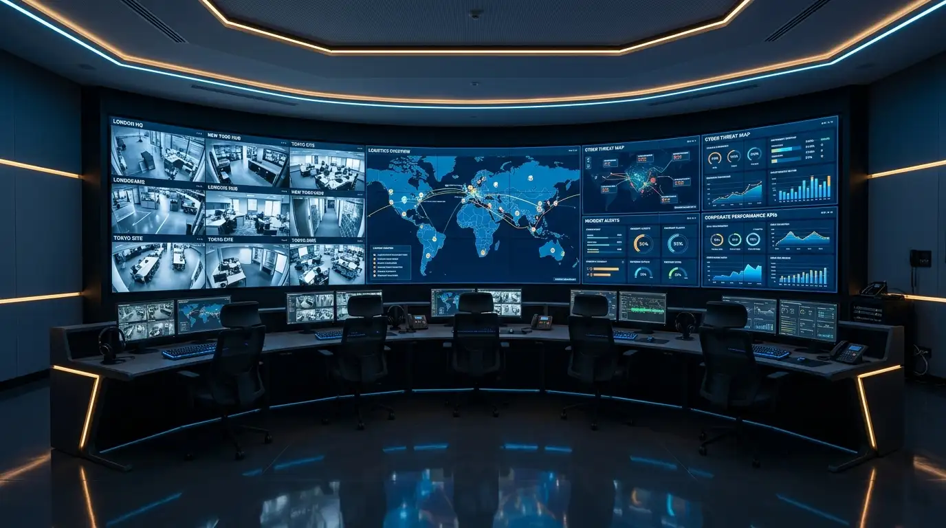 Mengenal Fitur Multi-Window Display pada Videotron Monitoring Room