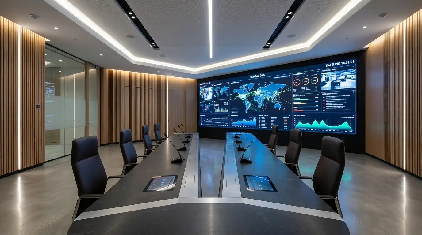 Videotron Indoor P2 untuk Command Center dan Monitoring Room vs Ruang Meeting