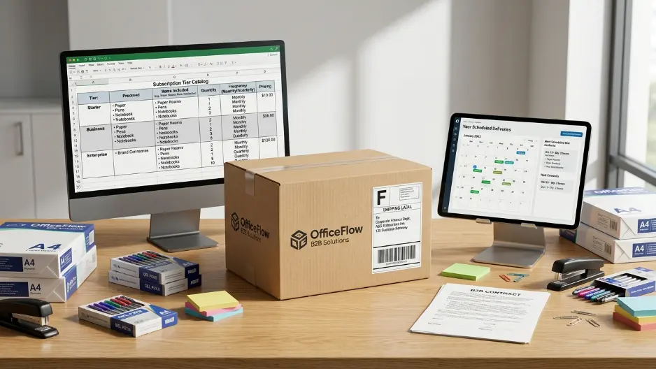 Cara Efisien Mengelola Paket ATK Perusahaan Bulanan dengan Sistem Auto-Delivery