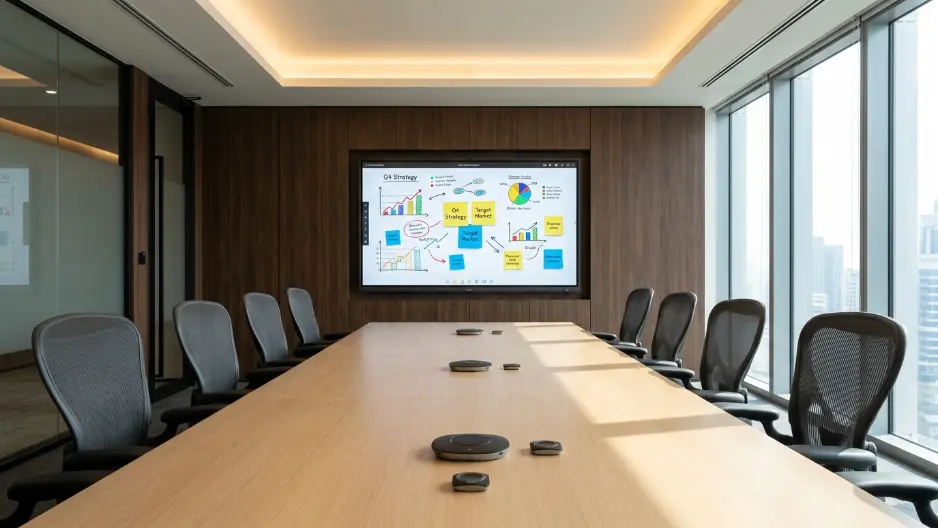 Smart Board vs Proyektor Interaktif: Mana yang Lebih Efisien untuk Ruang Meeting Direksi?