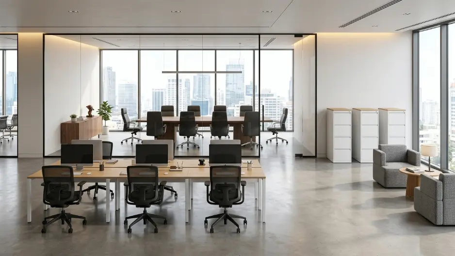 Kombinasi Furniture Kantor Minimalis yang Tepat untuk Setiap Ruangan