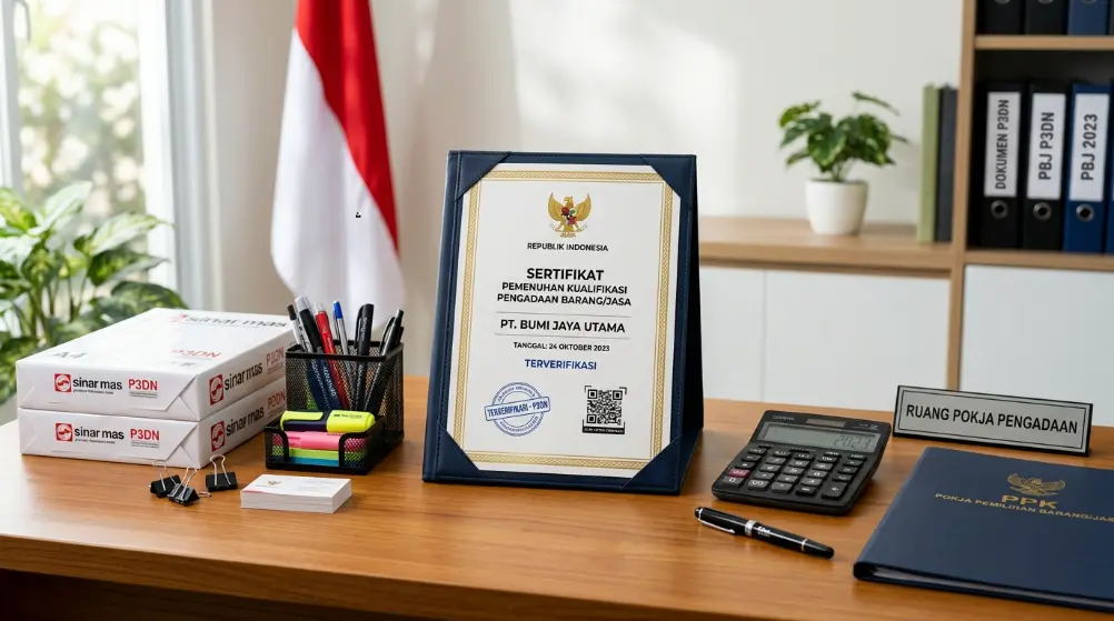 Mengenal Sertifikat TKDN dalam Pengadaan ATK Instansi Pemerintah
