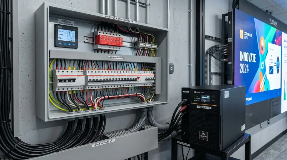 Syarat Sistem Kelistrikan untuk Instalasi Videotron Indoor Kantor